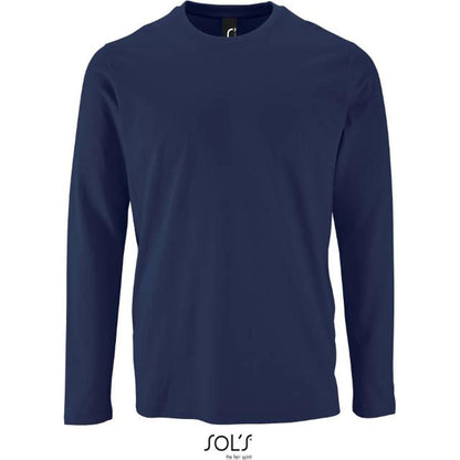 Blusa de manga larga para hombre - color azul marino, 25.2074