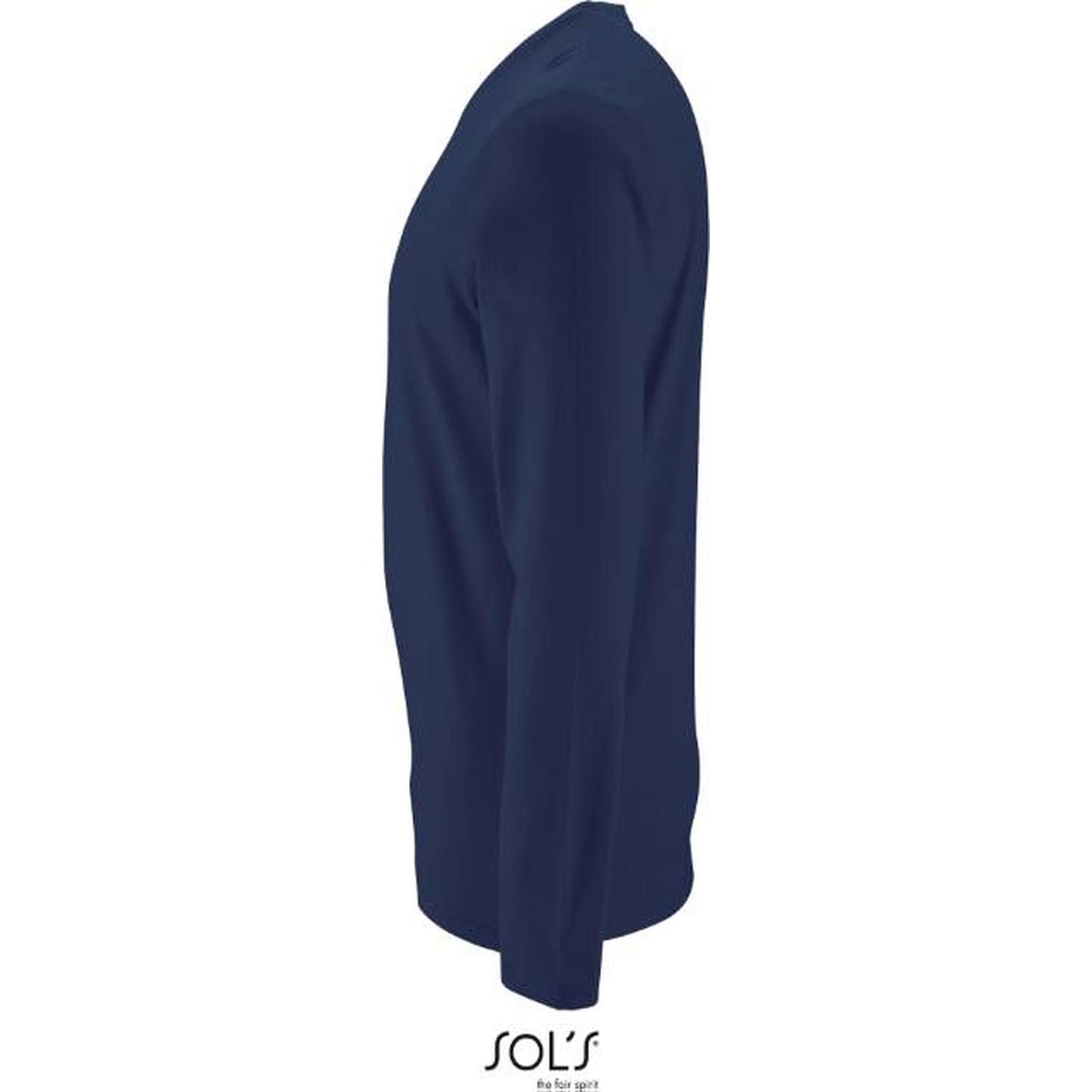 Blusa de manga larga para hombre - color azul marino, 25.2074