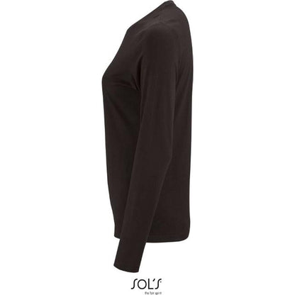 Women's long sleeve blouse - black, Sol's