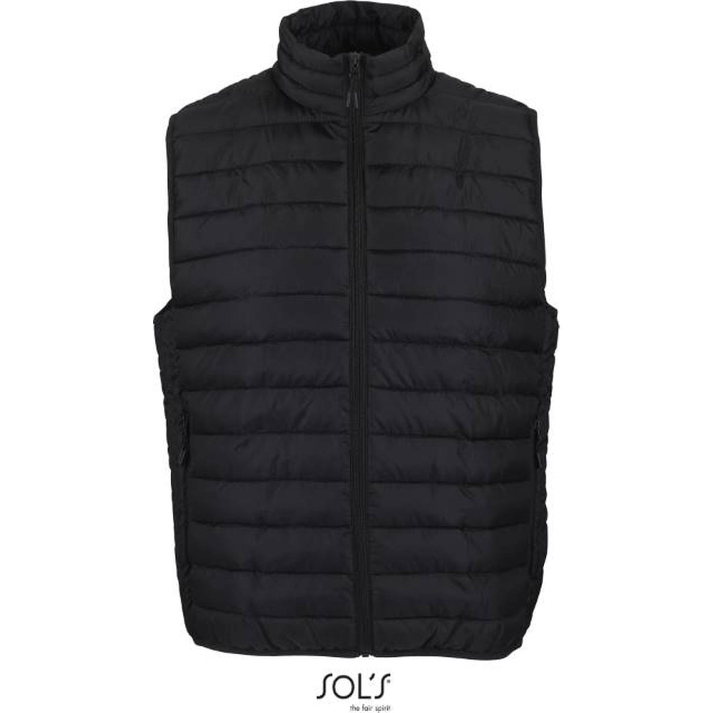 Lightweight men's vest - color black