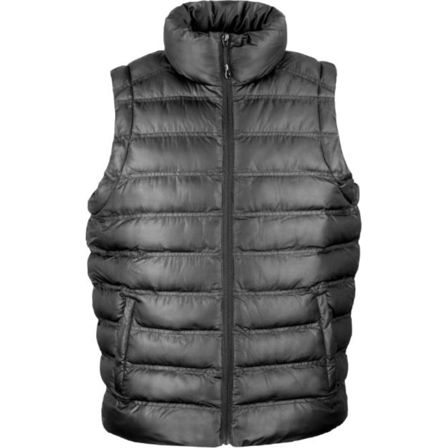 Men's quilted vest Penguin - color black