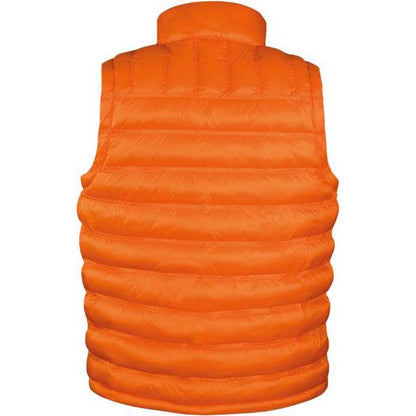 Men's quilted vest Penguin - orange color