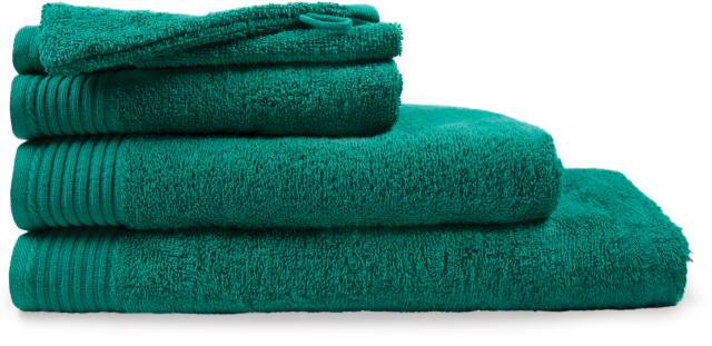 Guest towel - emerald green