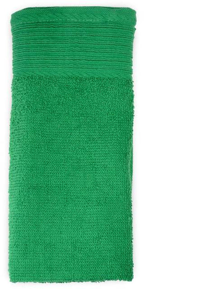 Guest towel - green color