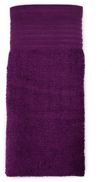 Guest towel - plum color