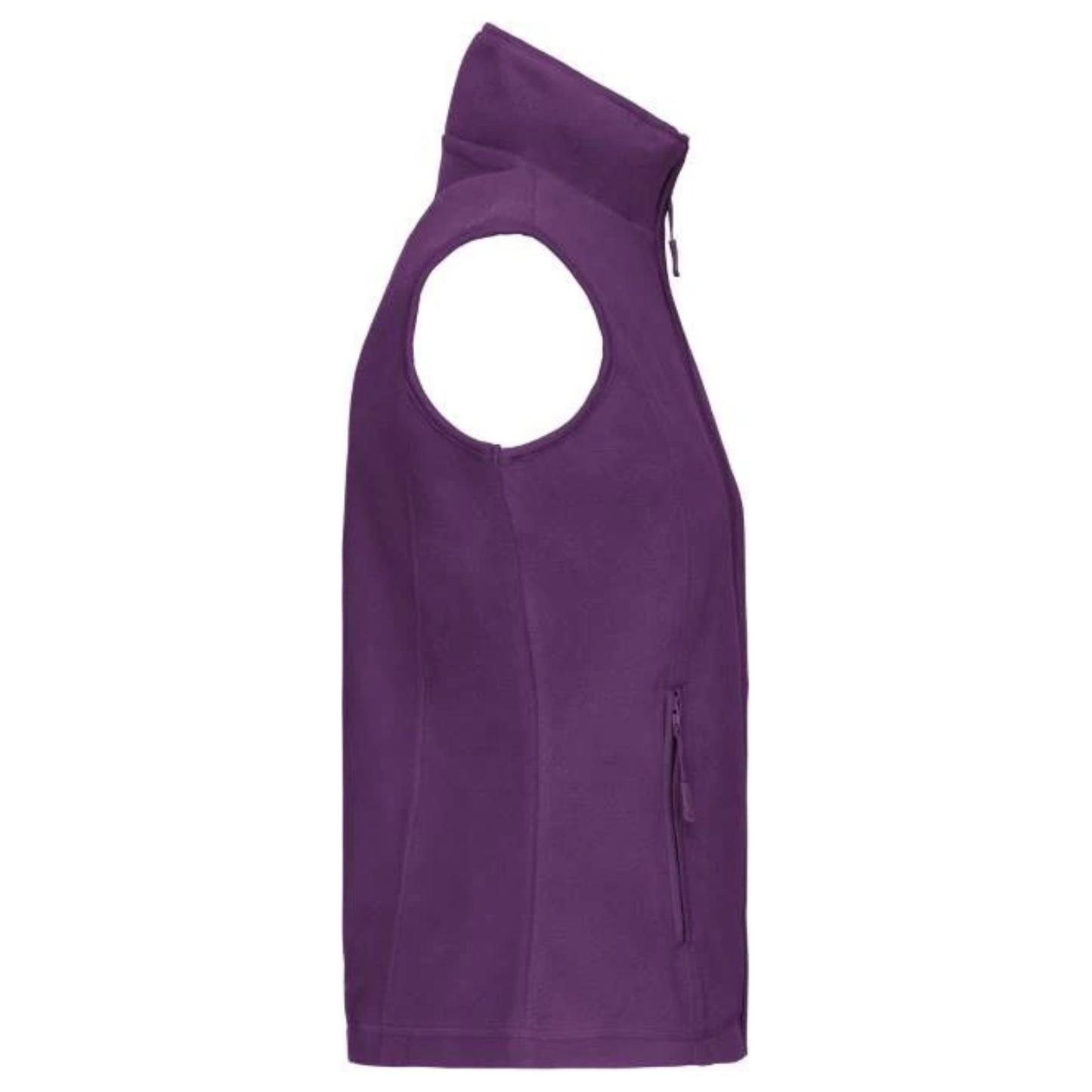 Women's fleece vest - purple