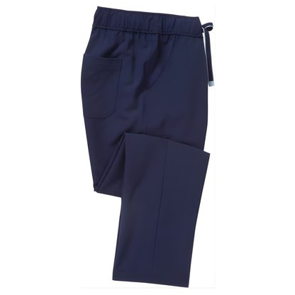 Men's stretch cargo pants - color dark blue