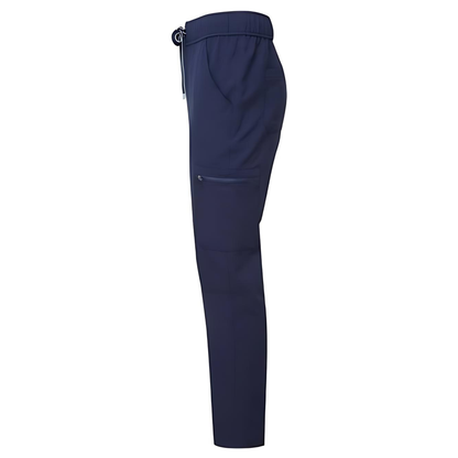 Men's stretch cargo pants - color dark blue