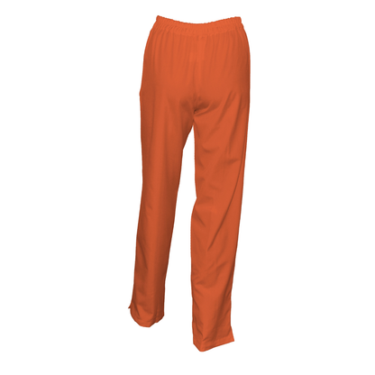 Pantalón de mujer con doble costura delantera - color naranja, modelo FPSoft