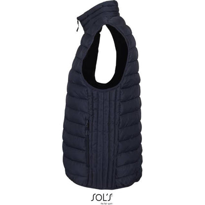 Lightweight men's vest - color navy blue