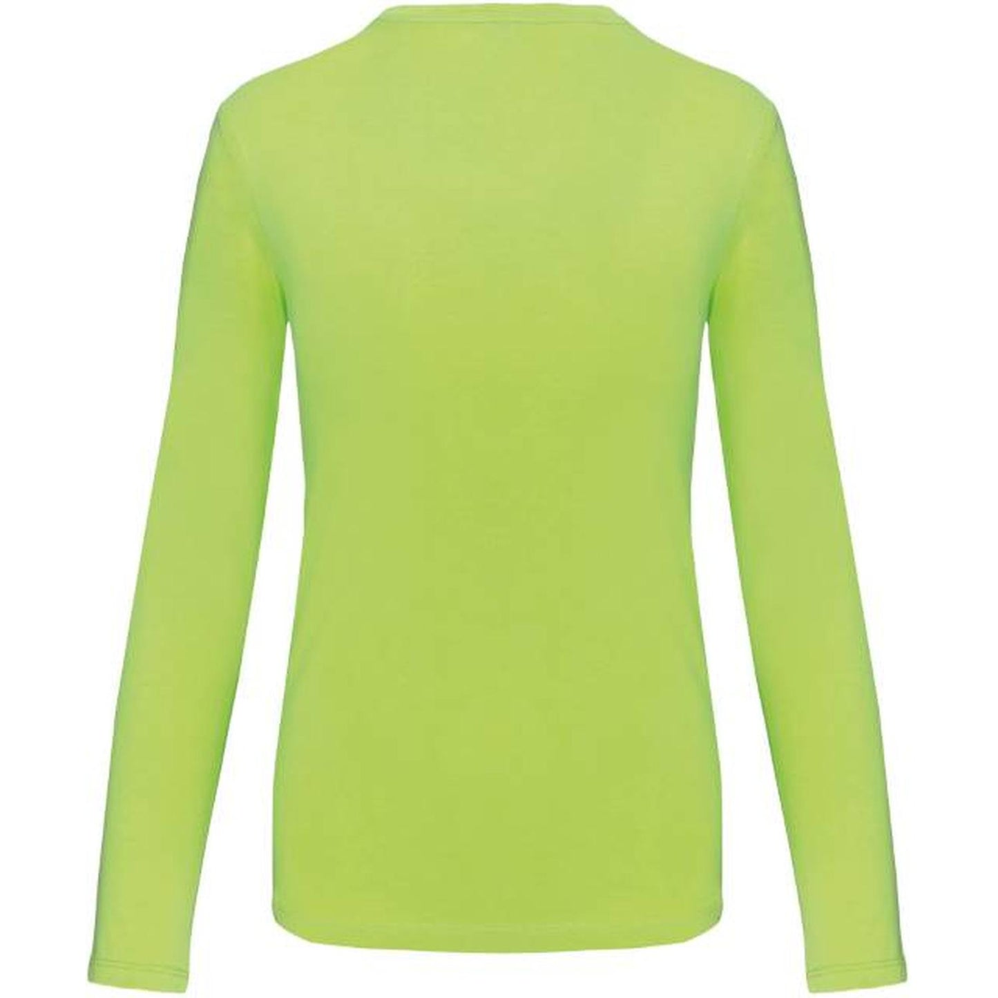 Дамска блуза дълъг ръкав - цвят лайм – Медицински облекла Кали
