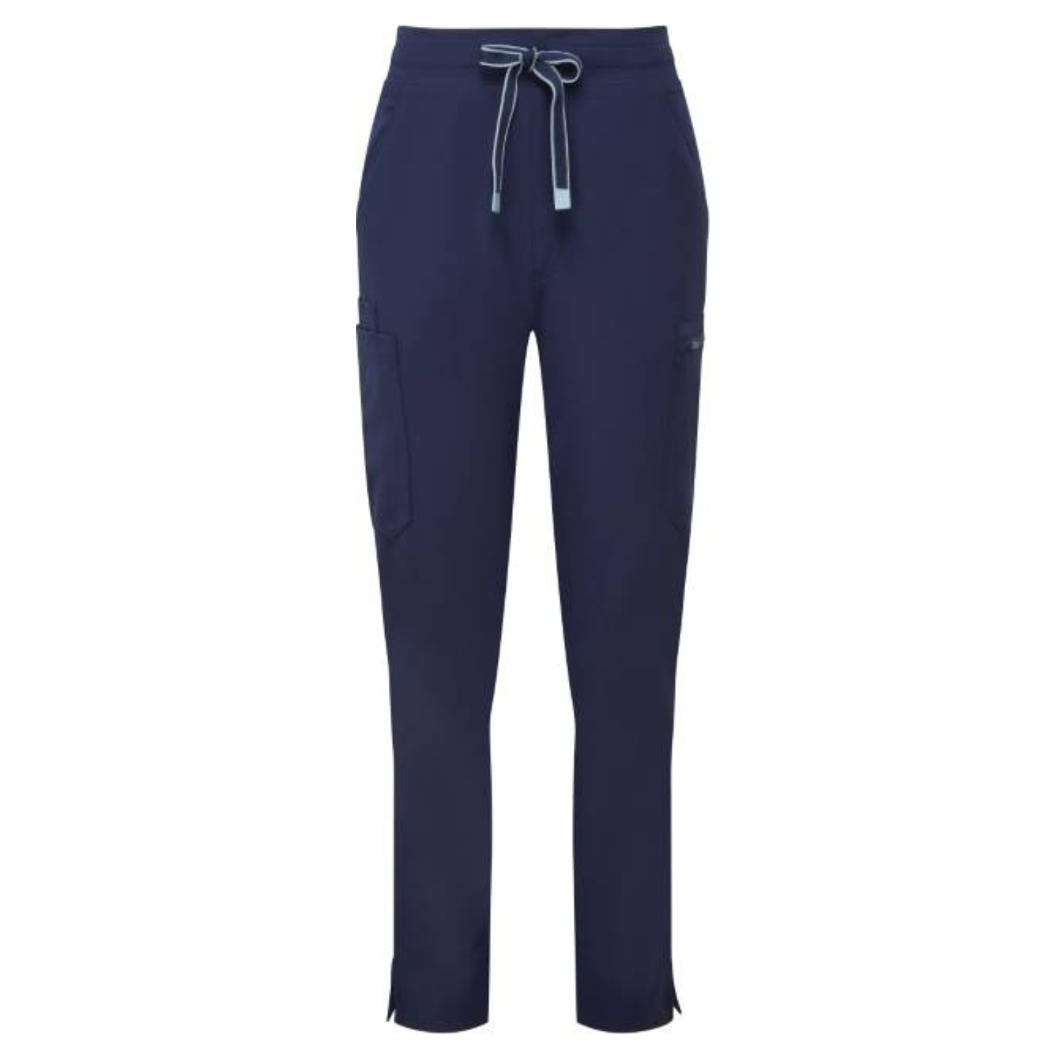 Дамски еластичен карго панталон - цвят тъмносин – Медицински облекла Кали