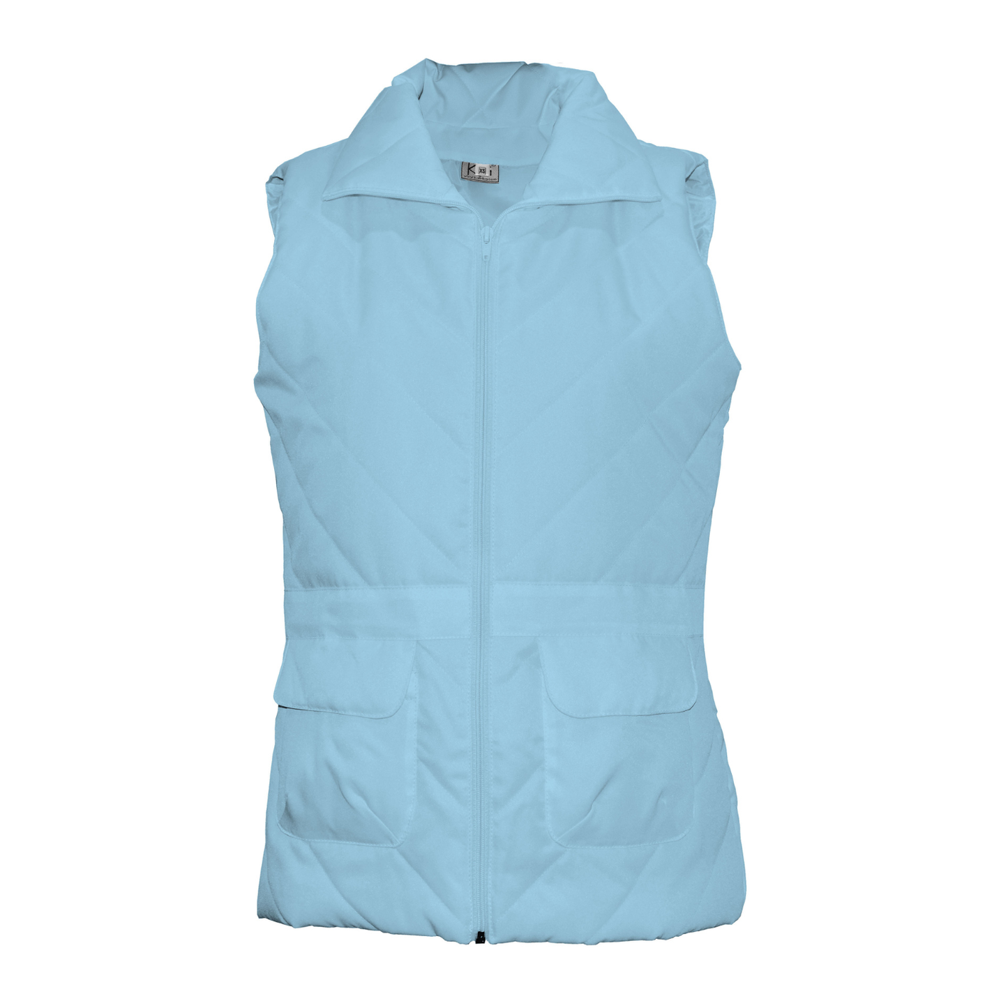 Women's vest - color light blue, model ES230-1