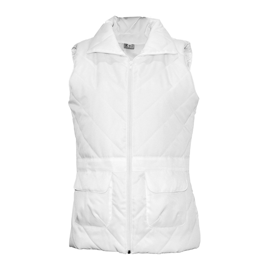 Women's vest - color white, model ES230-1
