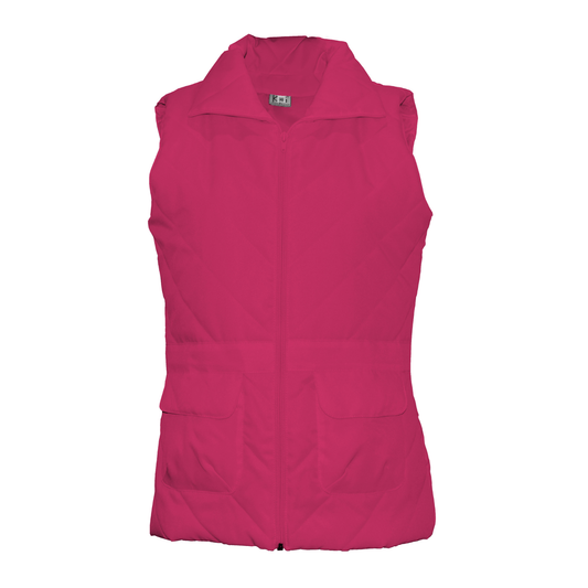 Women's vest - cyclamen color, model ES230-1