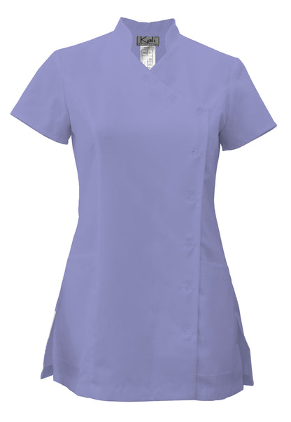Women's tunic with side fastening - color purple, model F207-4A