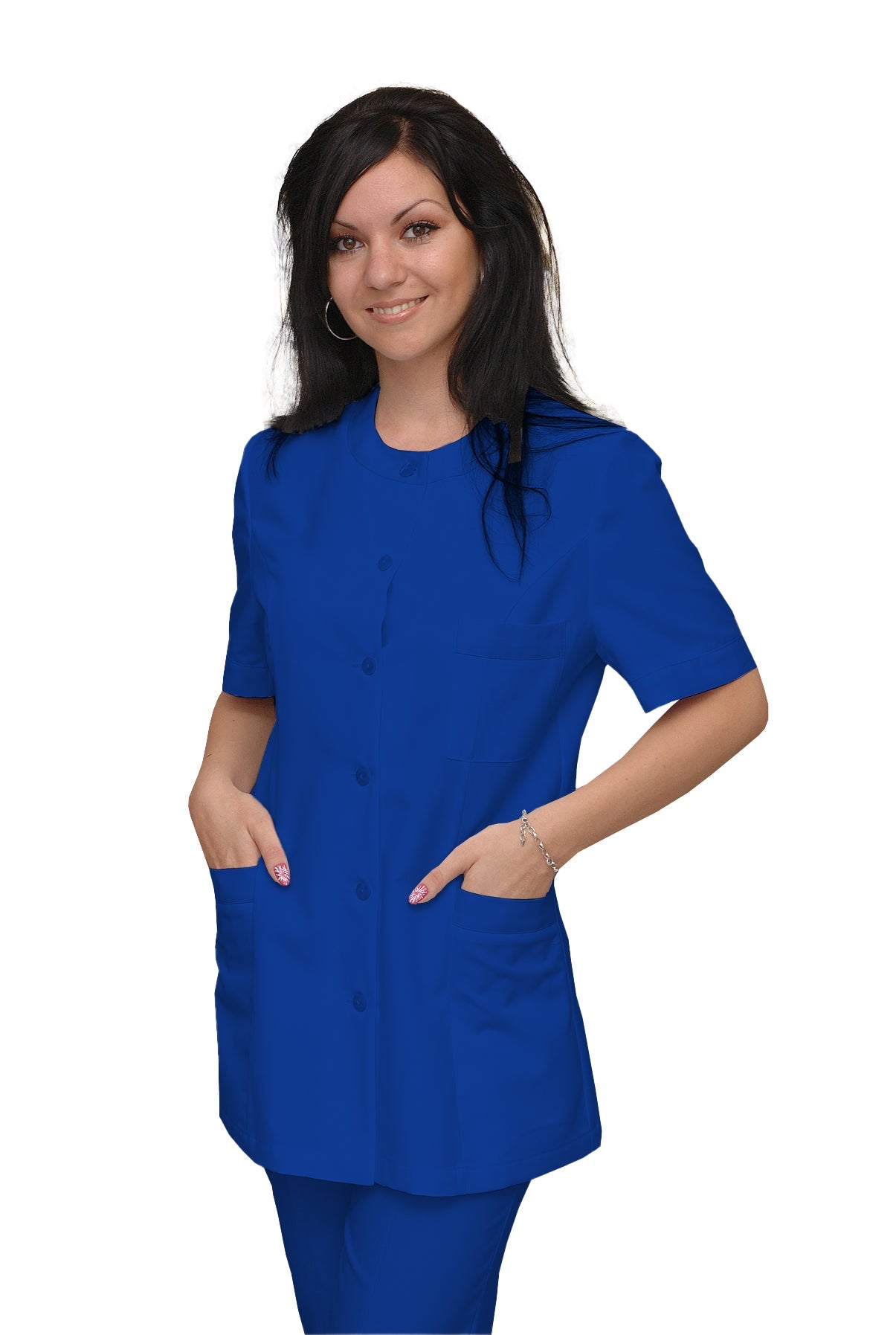 ORDER of women's tunic - color royal blue, model F222-2U
