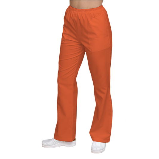 Women's Charleston pants - orange color, model FP405