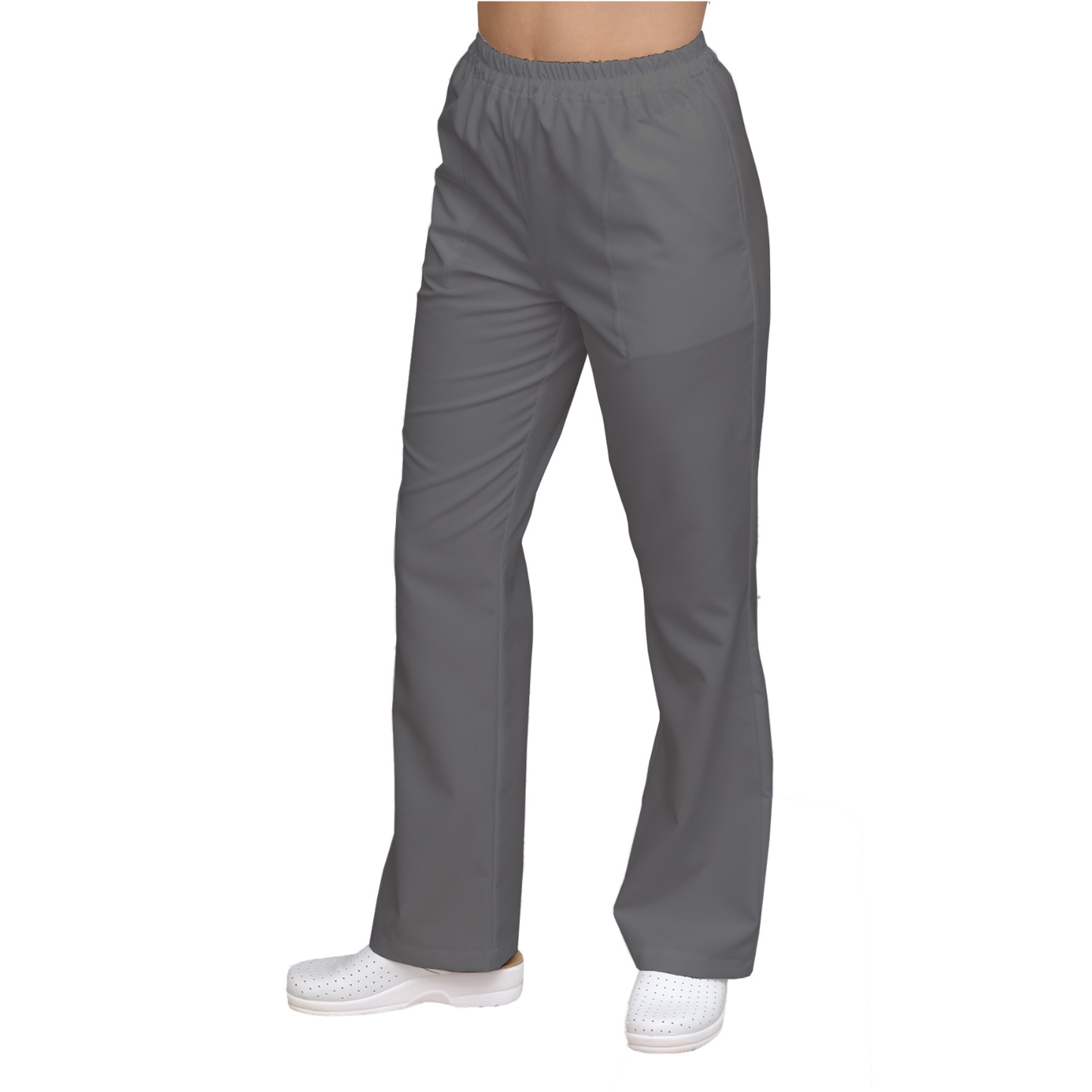 Women's Charleston pants - light gray color, model FP405