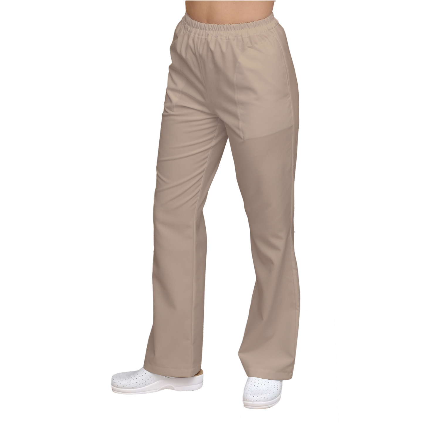 Women's Charleston pants - beige color, model FP405