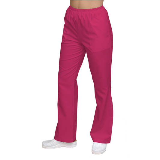 Women's Charleston pants - cyclamen color, model FP405