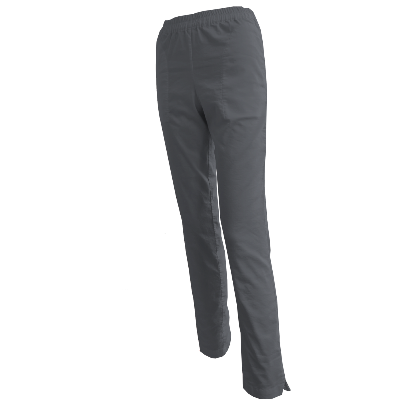 Women's elastic pants FP406 - color dark gray