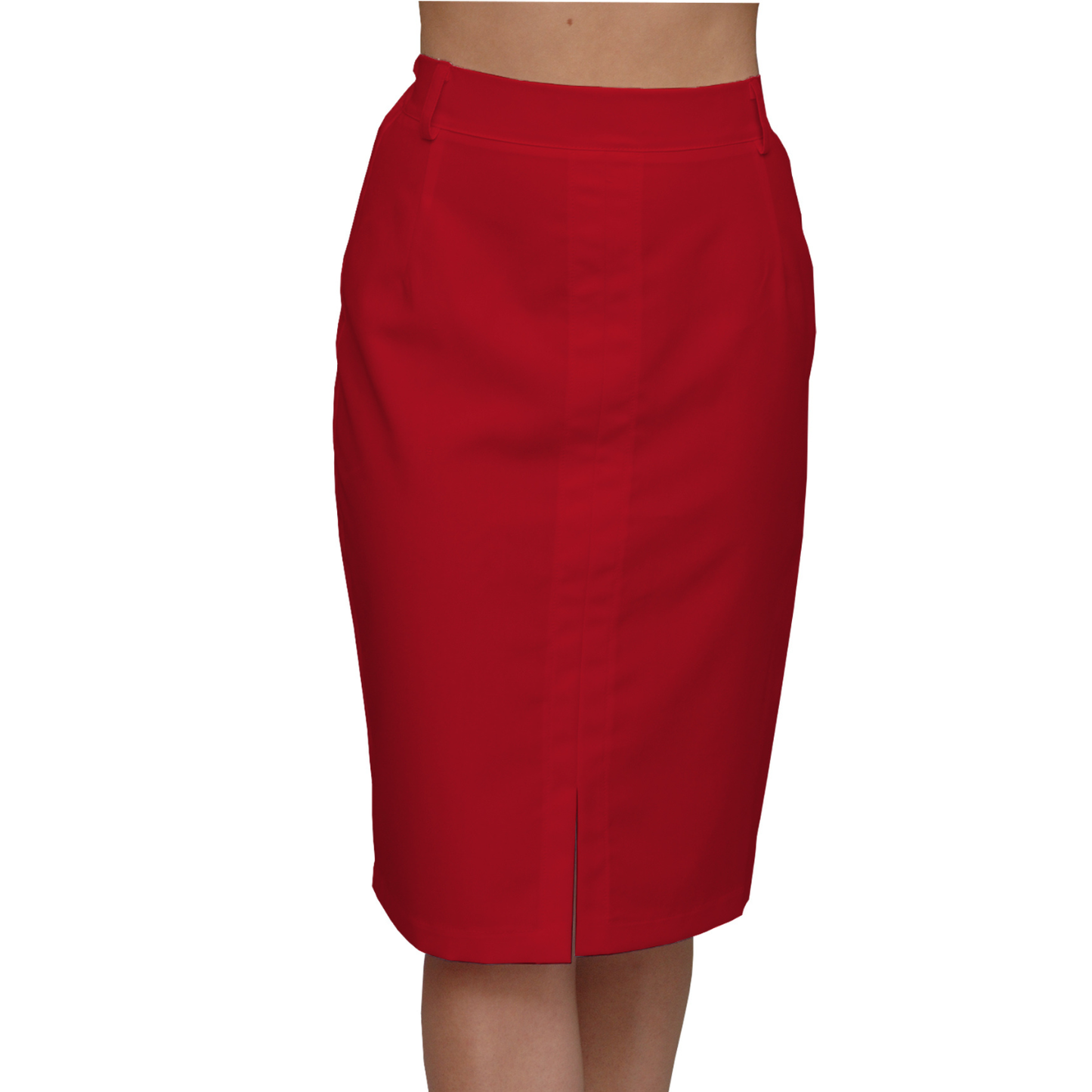 Women's skirt - color red, model FPL01