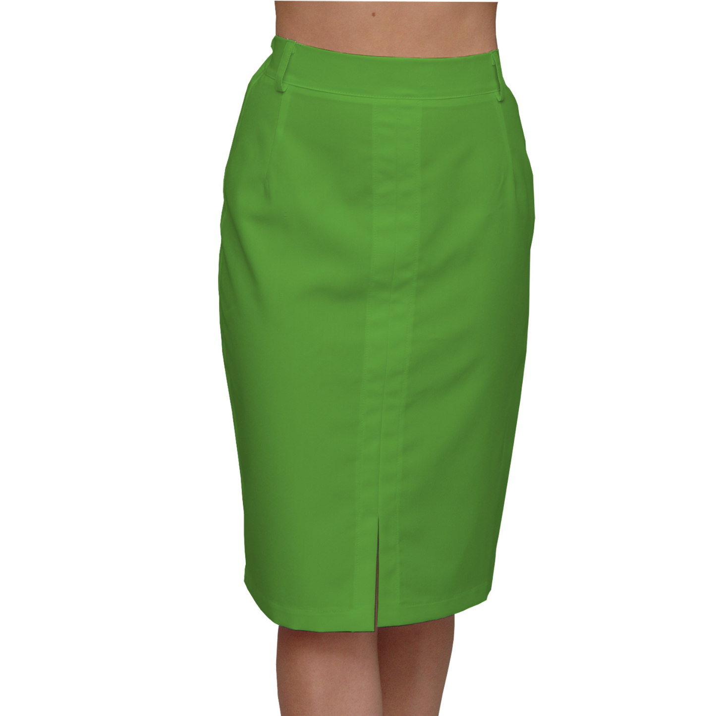 Women's skirt - pistachio color, model FPL01
