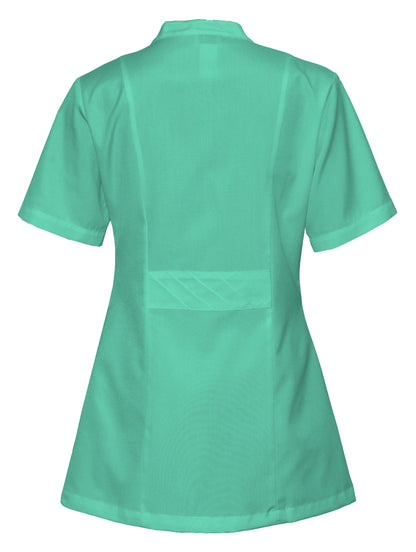 Women's tunic - mint color, model FSN 
