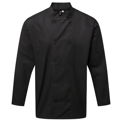 Готварска манта с дълъг ръкав „Coolchecker®“ – Медицински облекла Кали