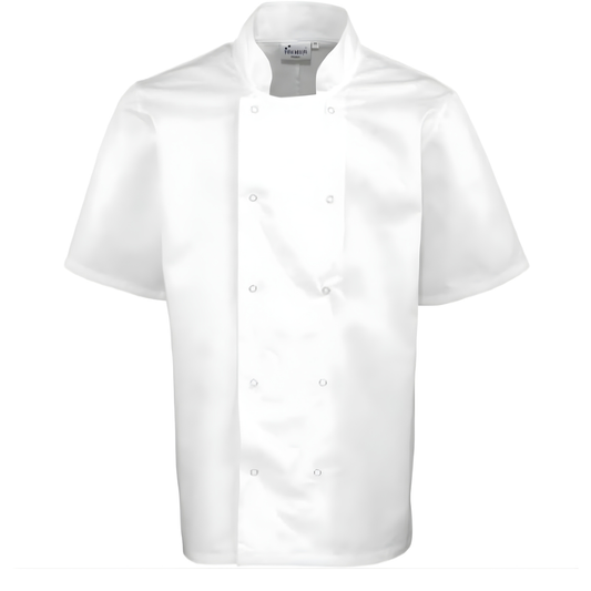 Готварска манта с къс ръкав – Медицински облекла Кали