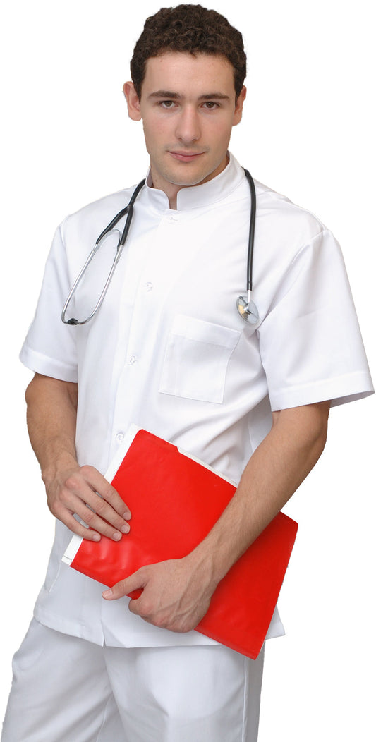 Мъжка туника - цвят бял, модел MS213-31