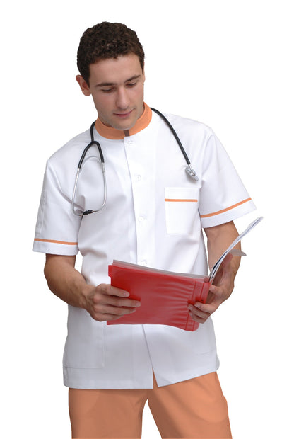 ORDER of men's tunic - color white, model MS213-31