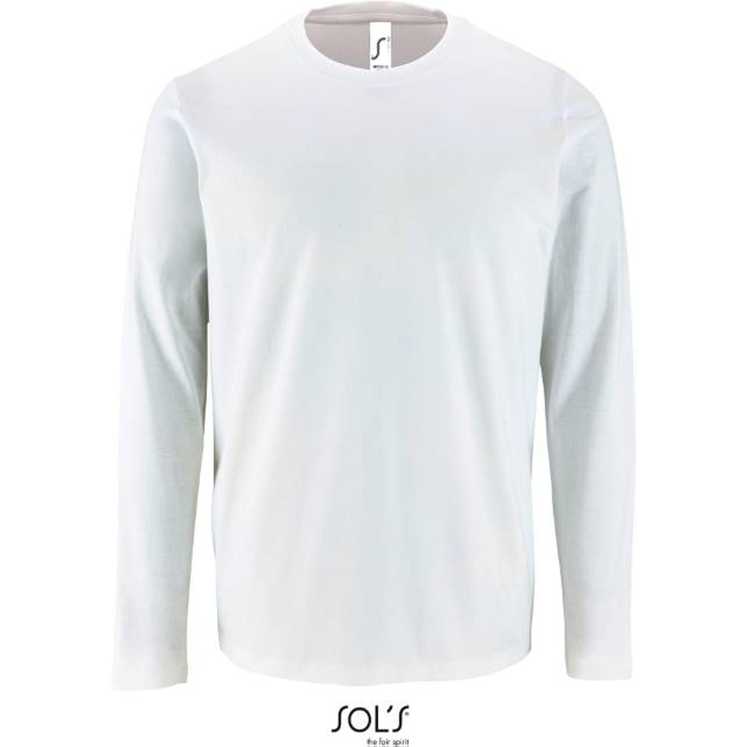 Мъжка блуза дълъг ръкав - цвят бял, 25.2074 – Медицински облекла Кали