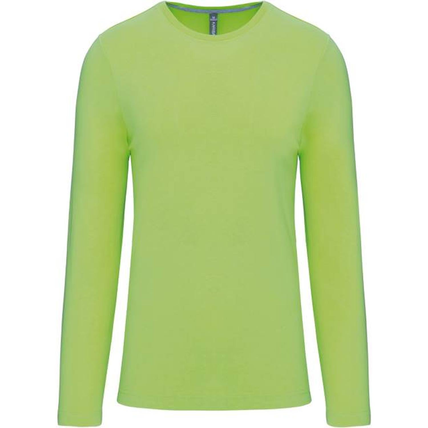 Мъжка блуза дълъг ръкав - цвят лайм – Медицински облекла Кали