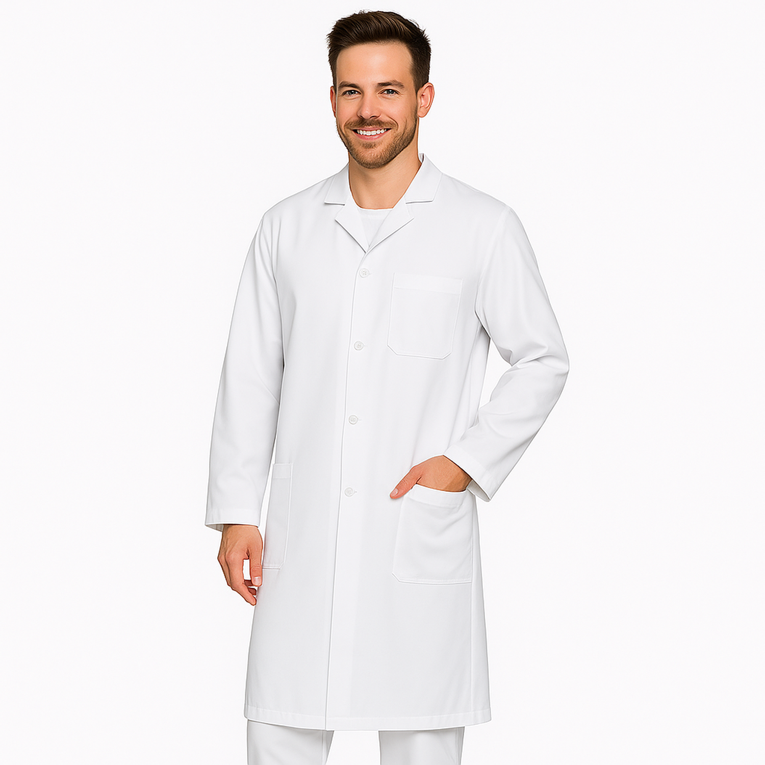 Мъжка престилка , модел M234-1- Медицински облекла Кали