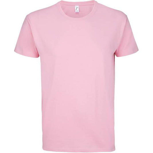 Мъжка тениска - цвят бледо розово, Sol's – Медицински облекла Кали