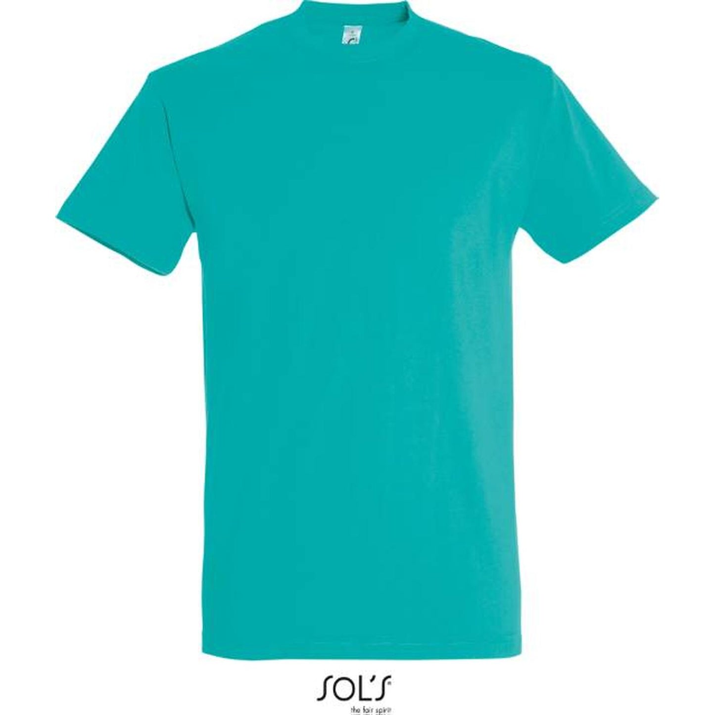 Мъжка тениска - цвят карибско синьо, Sol's – Медицински облекла Кали