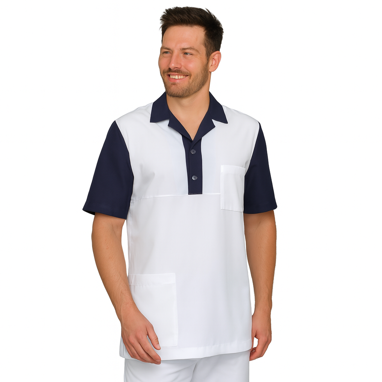 Мъжка туника, модел M213-32 – Медицински облекла Кали