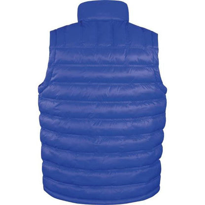 Мъжки ватиран елек Пингвин- цвят кралско син – Медицински облекла Кали