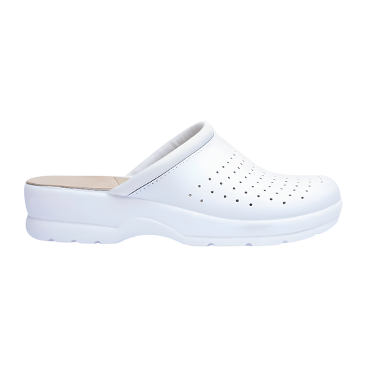 Мъжко сабо M234 - цвят бял – Медицински облекла Кали