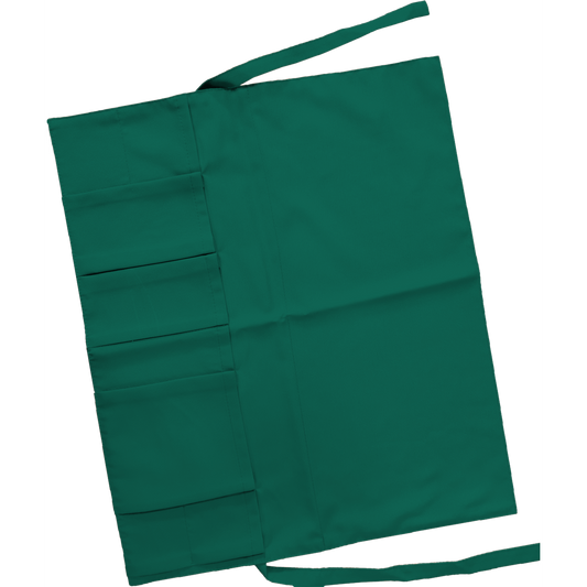 Операционен компрес с отвор - цвят смарагд – Медицински облекла Кали