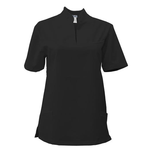 ПОРЪЧКА на дамска туника - цвят черен, модел FS215-3 – Медицински облекла Кали