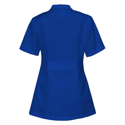 Поръчка на дамска туника - цвят кралско син, модел FSN – Медицински облекла Кали