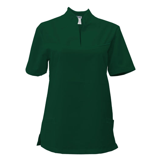 ПОРЪЧКА на дамска туника - цвят маслено зелен, модел FS215-3 – Медицински облекла Кали