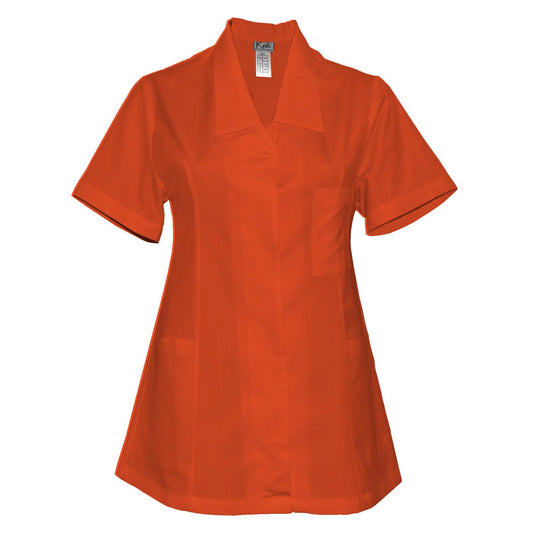 ПОРЪЧКА на дамска туника - цвят оранжев, модел F212-2T – Медицински облекла Кали