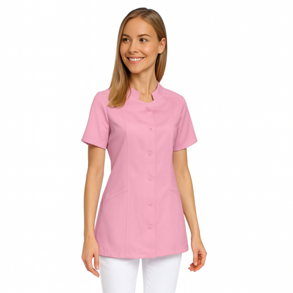 Поръчка на дамска туника - цвят розов, модел FSN – Медицински облекла Кали