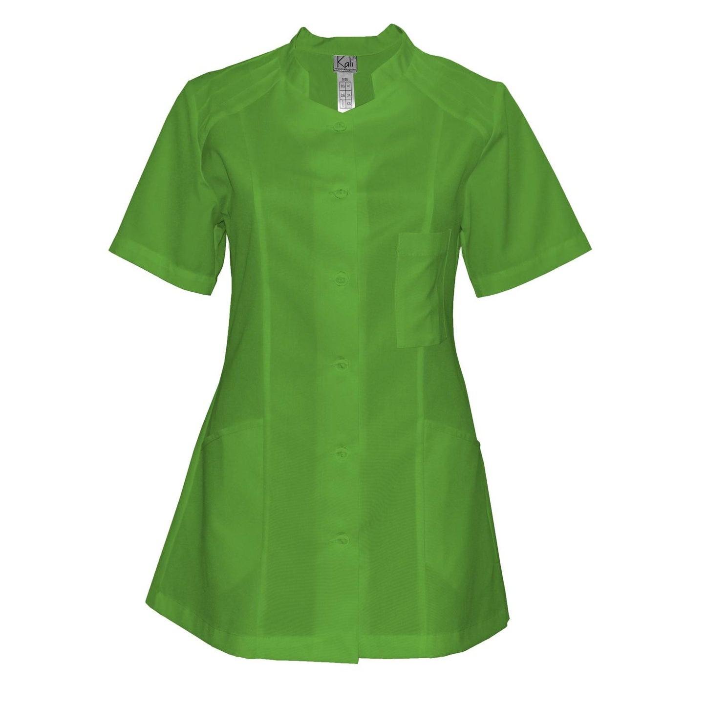 Поръчка на дамска туника - цвят шам фъстък, модел FSN – Медицински облекла Кали