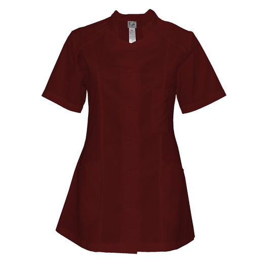 Поръчка на дамска туника - цвят винен, модел FSN – Медицински облекла Кали