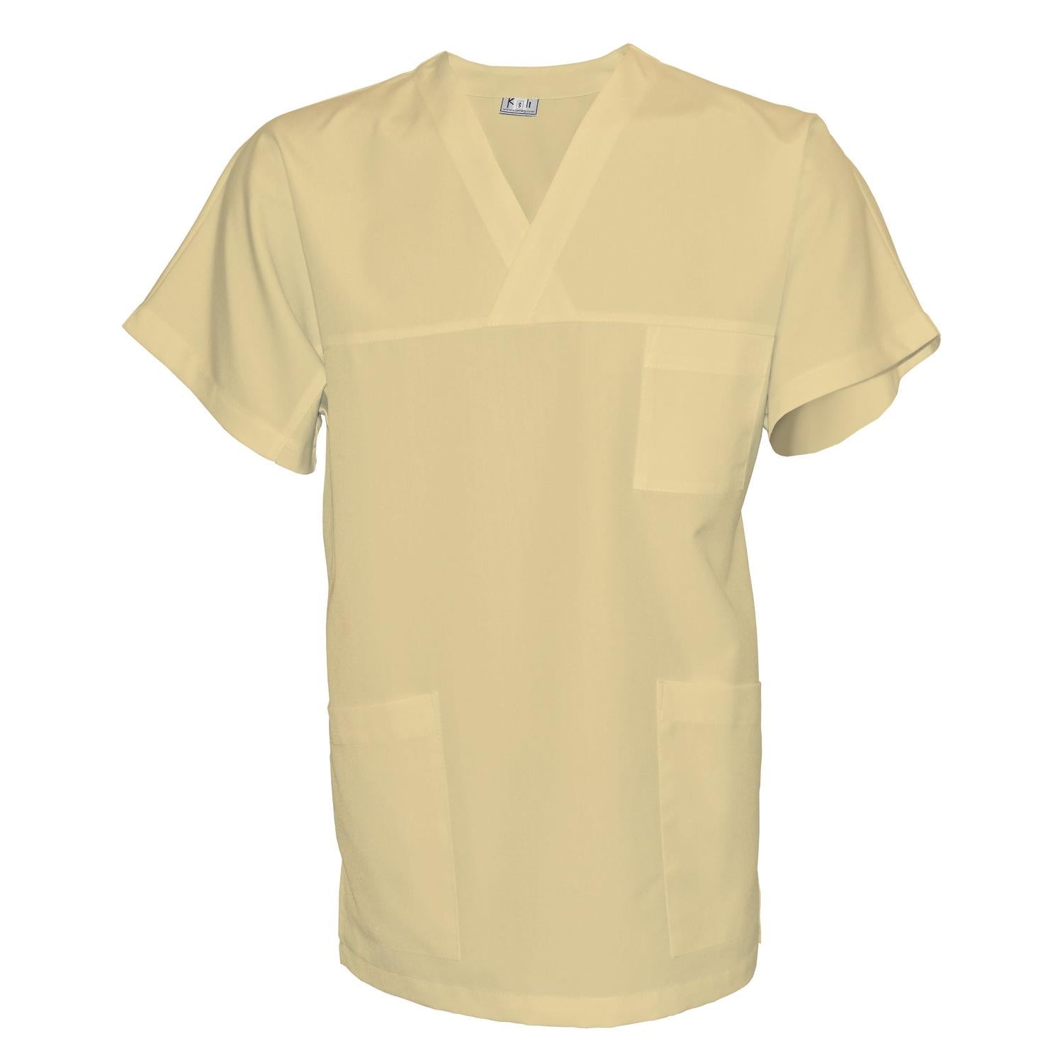 ПОРЪЧКА на унисекс туника - цвят лимонов, модел UX – Медицински облекла Кали